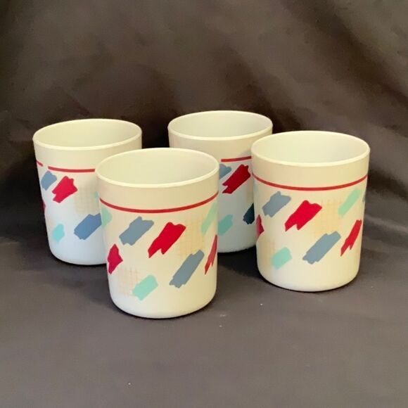 6PC THERMAL SERVING SET includes Thermos, 4 cups and serving tray RARE FIND - Picture 3 of 11